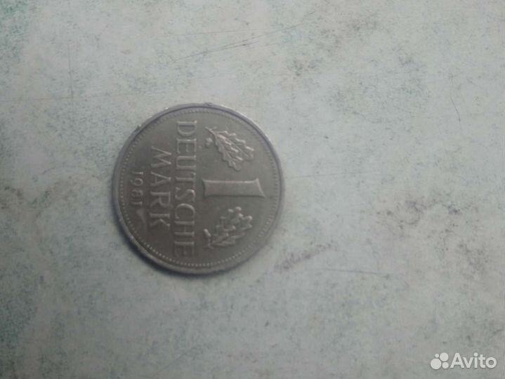 Монета Deutsche mark