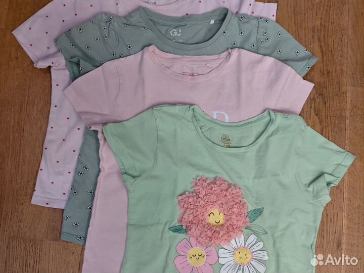 Футболки для девочки 122-134
