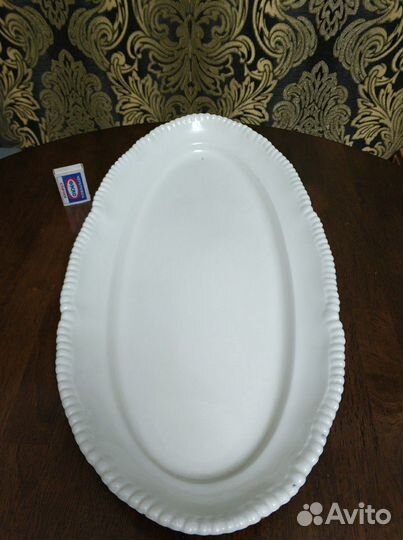 Блюдо большое дореволюционное. Англия