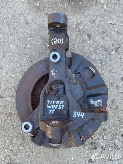 Поворотный кулак передний левый Mazda Titan WHF5T