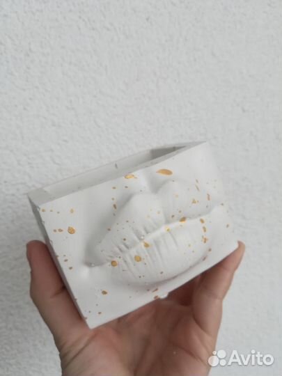 Кашпо губы Джоли органайзер