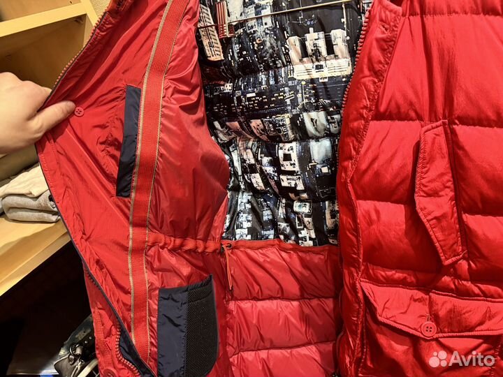 Пуховик freedomday красный