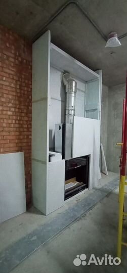 Профессиональный монтаж (установка) камина