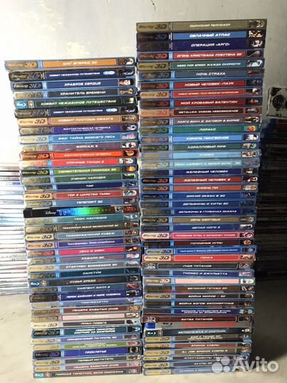 Большой выбор 3d блюрей фильмов