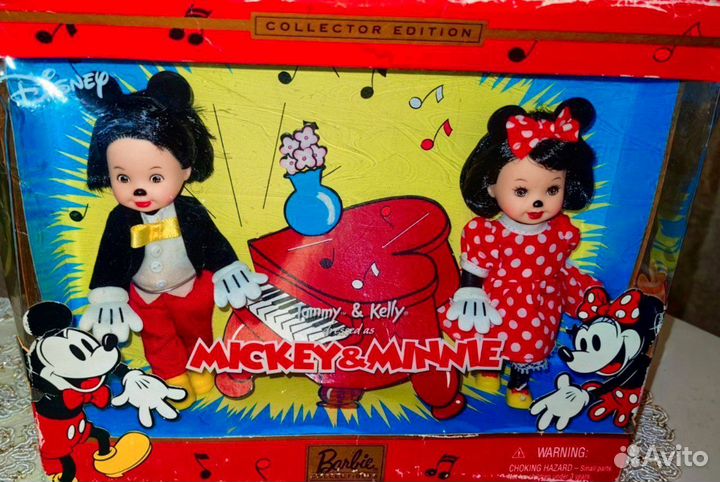 Barbie Kelly сет Mickey&minnie 2002 г
