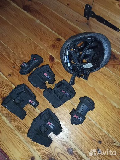 Шлем fila + защита ребенка