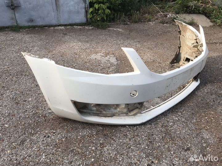 Бампер передний skoda octavia а7