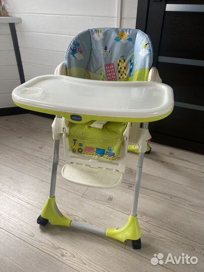 Стульчик для кормления chicco polly