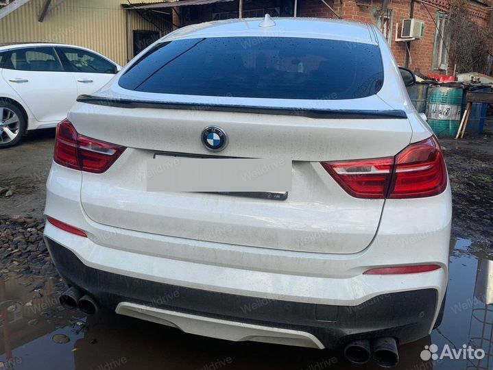 Спойлер на крышку багажника BMW X4 F26 черный