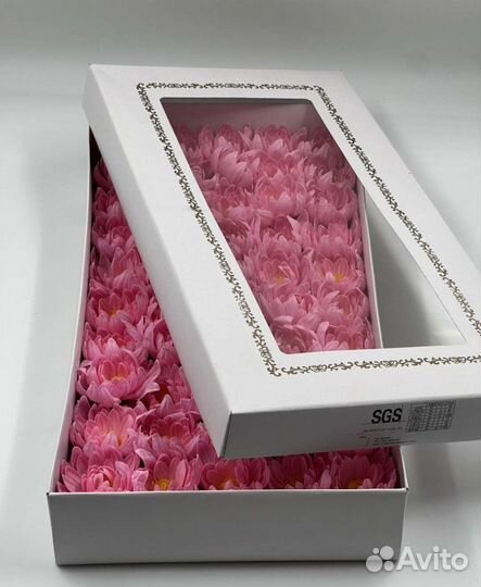 Мыльные розы и астры