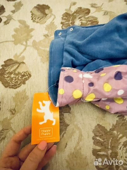 Комбинезон дождевик для маленькой собаки