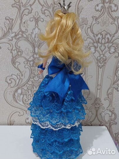 Кукла копилка. Ёлочка пластиковая светодиодная