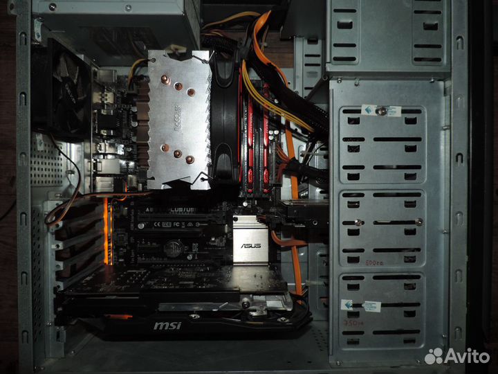 Системный блок: athlon x4, GTX 750 ti, 8gb ddr3