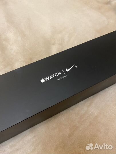 Часы apple watch Nike + series 3 42 mm
