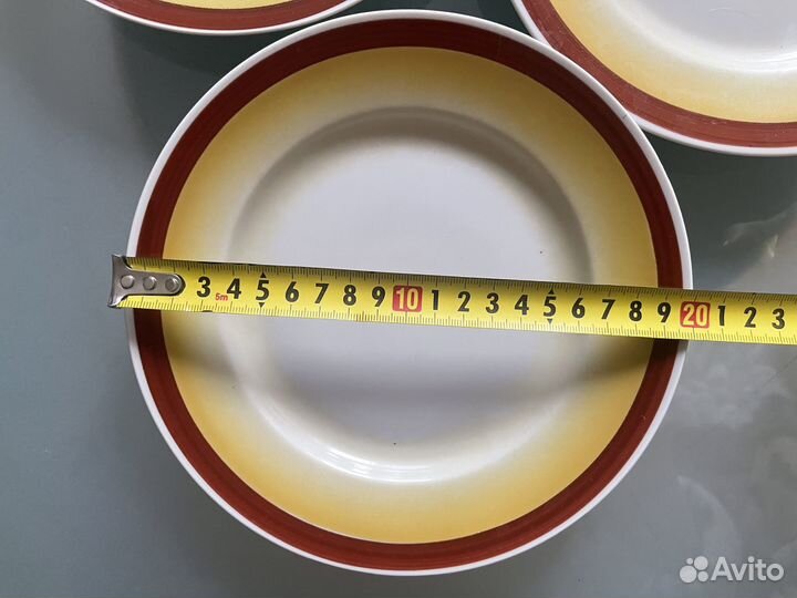 Тарелки советские набор 3 шт СССР