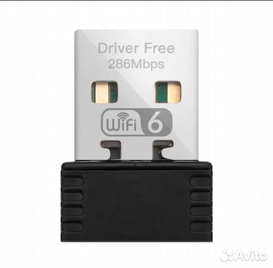 WI-FI 6 адаптер ах286 USB 2,4 ггц 802.11ах