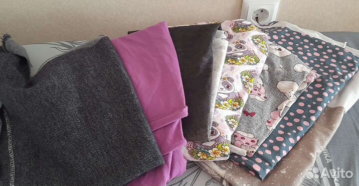 Отрез ткани трикотаж