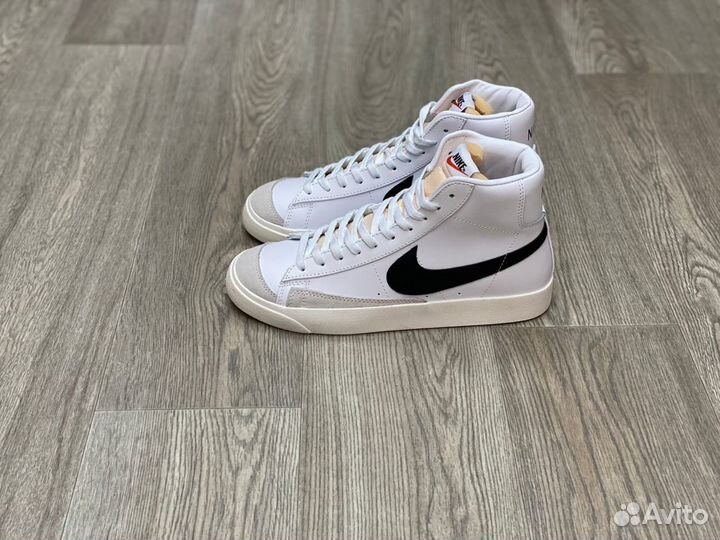 Кроссовки Nike Blazer Mid 77 Vintage White Black