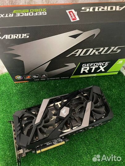 Видеокарта Gigabyte RTX 2060 Super 8gb Aorus