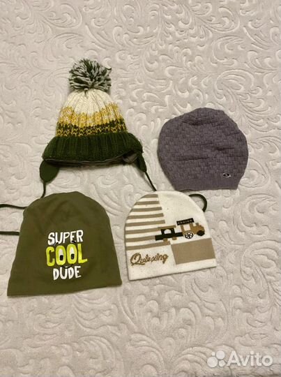 Шапки детские на 2-3 года