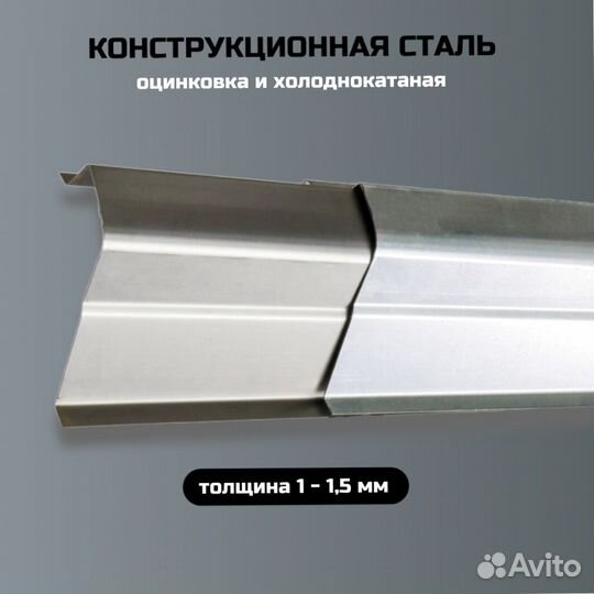 Пороги ремонтные Mitsubishi Chariot 3 и др