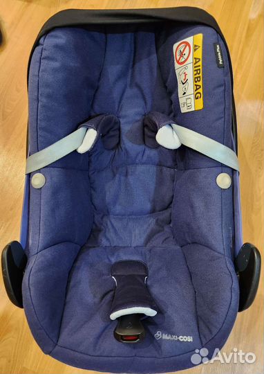 Автолюлька maxi cosi pebble plus