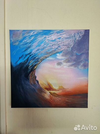 Картина маслом на холсте пейзаж