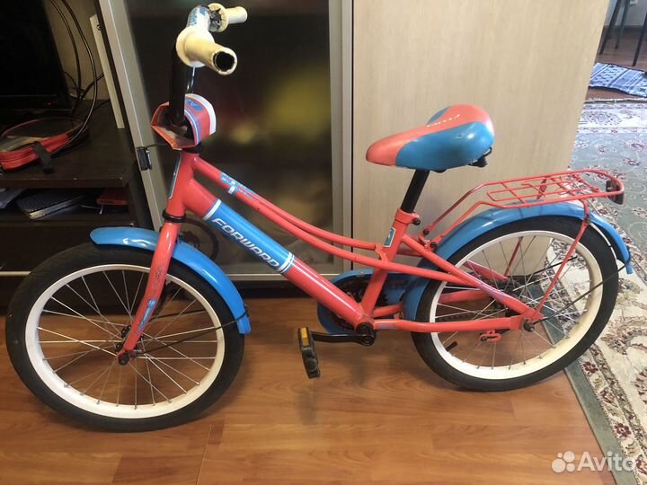 Велосипед Forward детский 18 дюймов для девочки