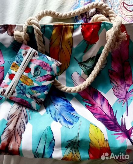 Сумка летняя пляжная