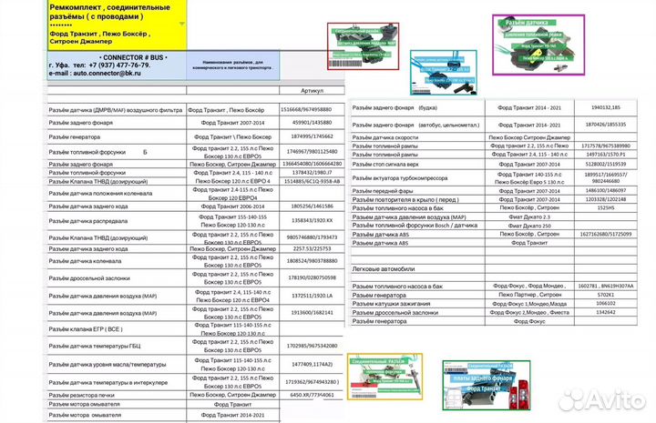 Разъем датчика ABS Peugeot Boxer Ducato Jumper