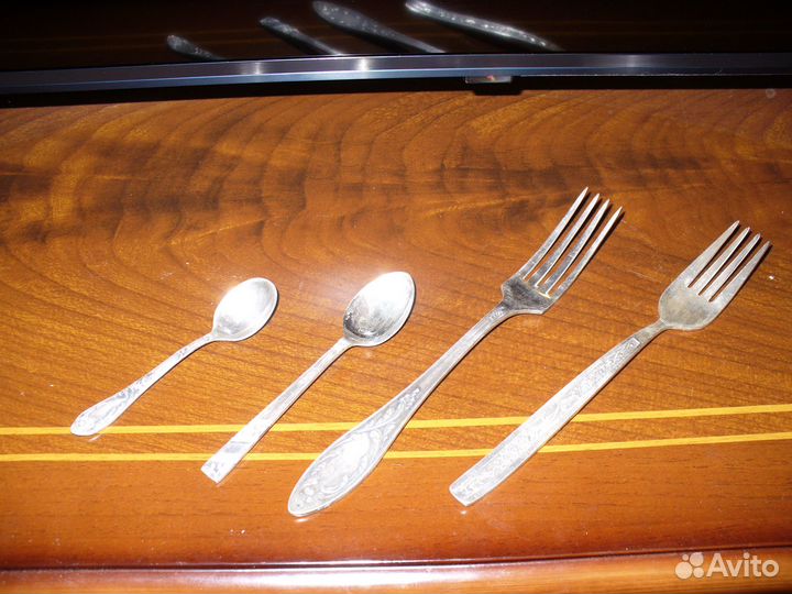 Столовый набор мельхиор СССР