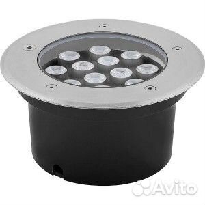 Светильник тротуарный 12 LED RGB