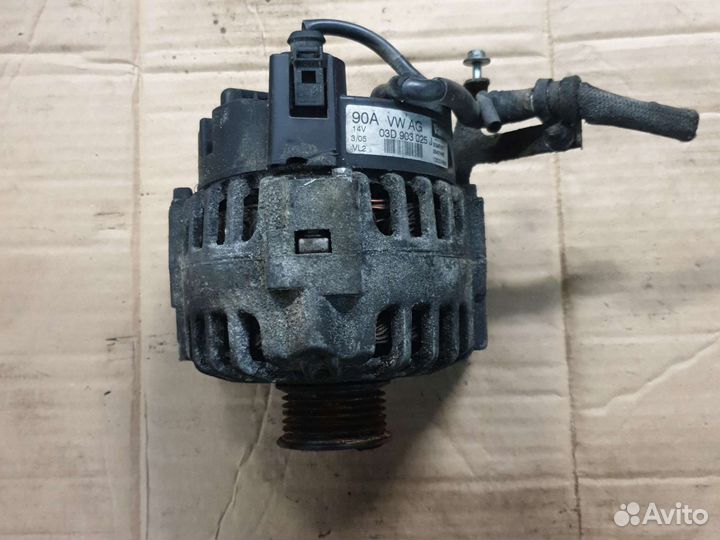 Генератор 03D903025J skoda fabia
