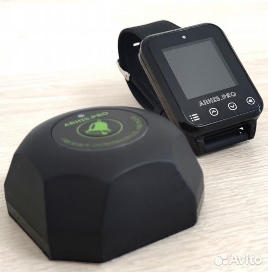 Кнопка вызова модель Бургер и пейджер на руку