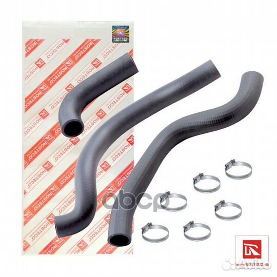 Патрубки радиатора ваз 2110-2112 обр. 2004г, дв