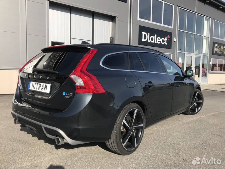 Бампер задний в сборе volvo v60 r-design
