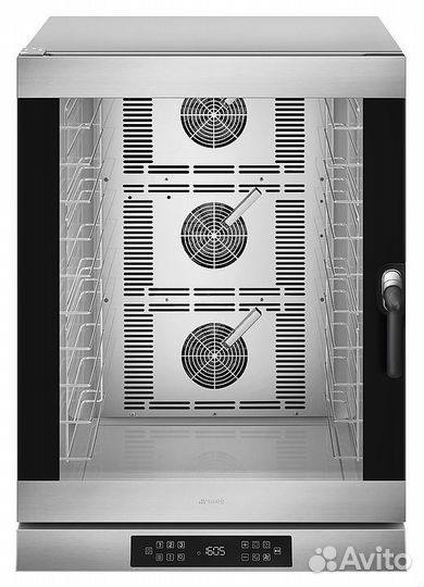 Печь конвекционная с вытяжным зонтом smeg alfa 103
