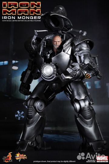 Hot toys MMS164 Iron Man Iron Monger