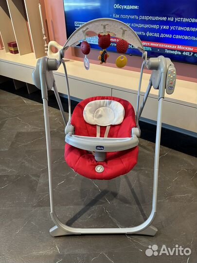Детские качели электронные