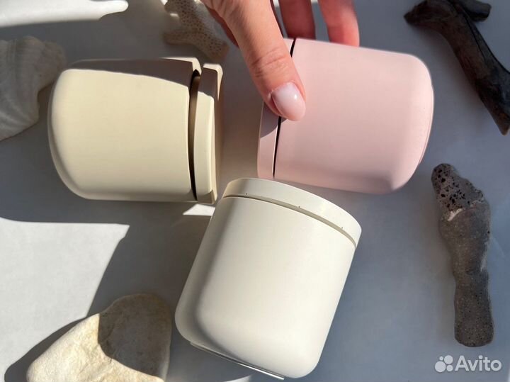 Стакан с крышкой гипс