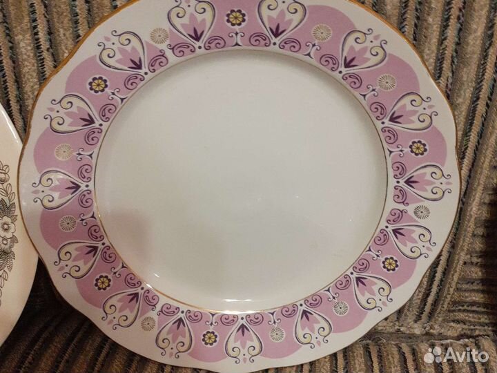 Фарфоровые большие блюда.Рига,зик,Дулево