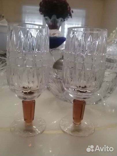 Фужер хрусталь старинный