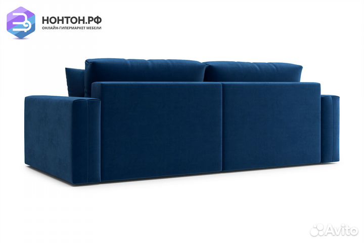 Диван тик-так Монарх темно-синий