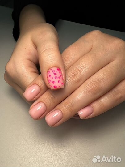 Маникюр с покрытием гель лак