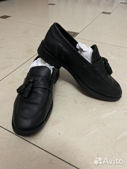 Лоферы мокасины zara