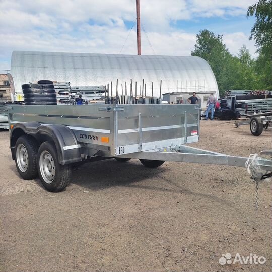 Прицеп легковой двухосный Спутник 25 ZN
