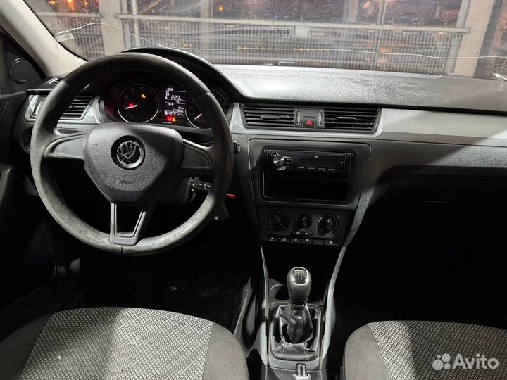 Skoda Rapid 1.6 МТ, 2017, 214 000 км