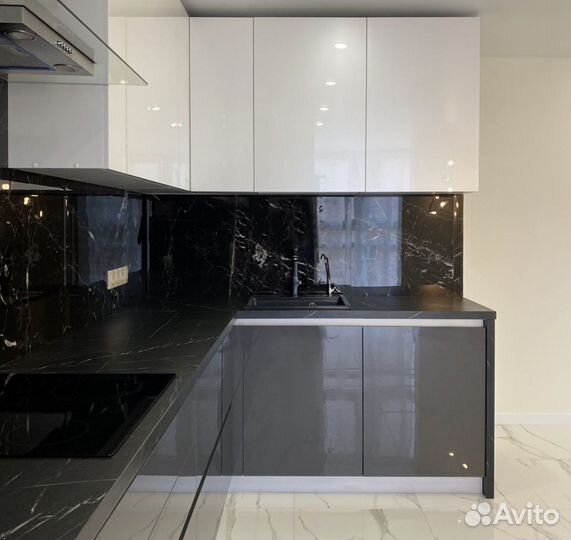 Кухня Оттенки Серого по индивидуальному заказу