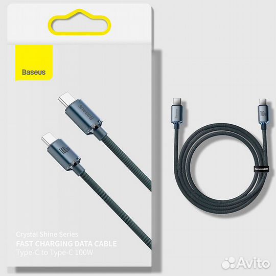 Кабель Type-C - USB Type-C 1.2м Baseus 100w