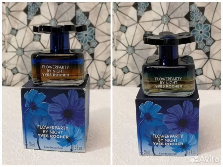 Flowerparty by night Yves Rocher Винтаж